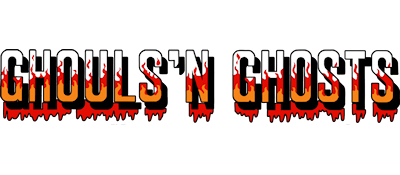 Ghouls 'n Ghosts logo for ZX Spectrum